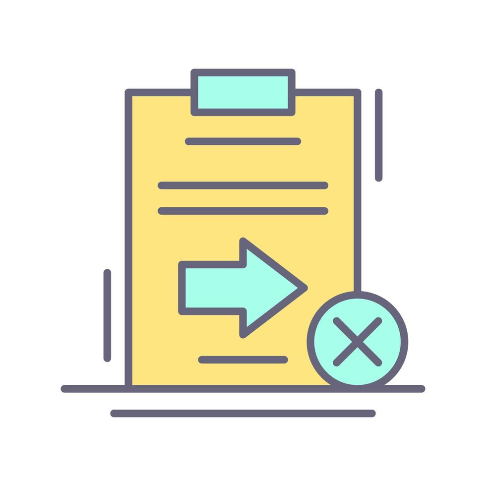 Send Failed Vector Icon