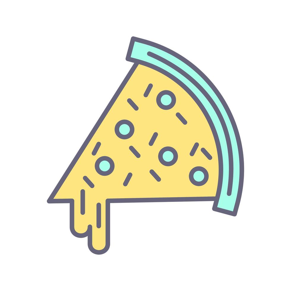 Pizza Slice Vector Icon