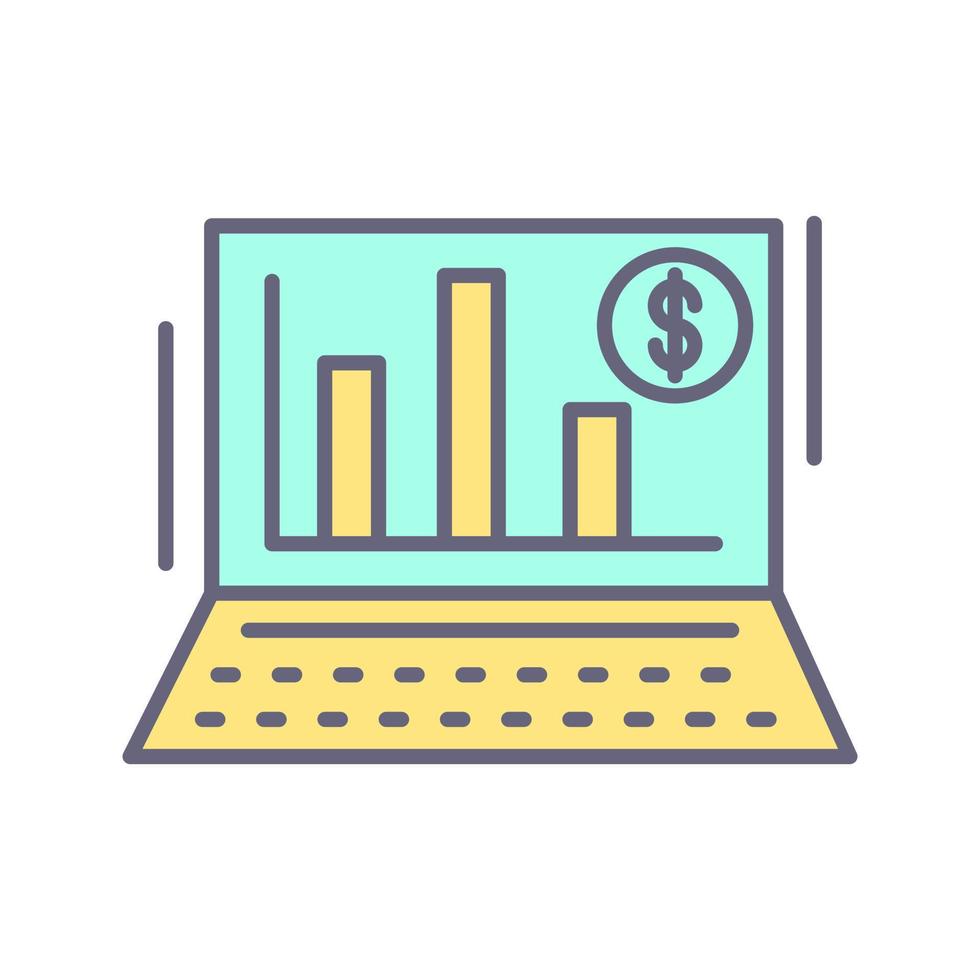 Bar Chart Vector Icon