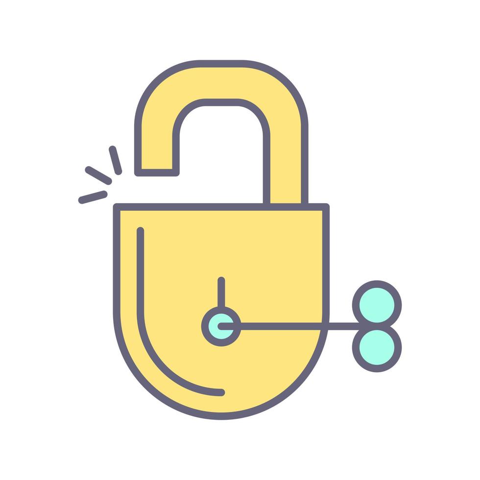 Unlock Vector Icon