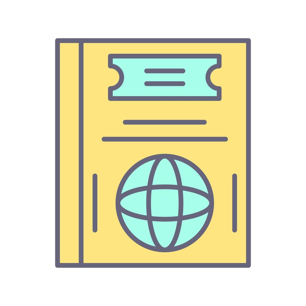 Passport Vector Icon