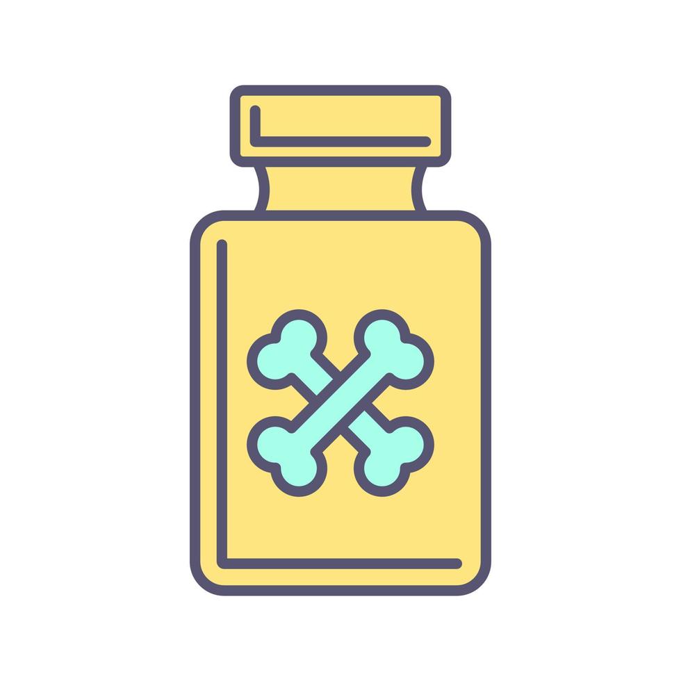 Poison Vector Icon
