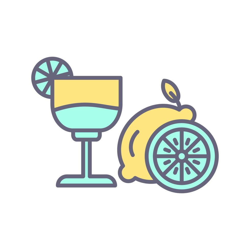 Lime Juice Vector Icon