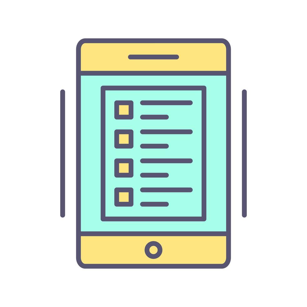 Online Test Vector Icon