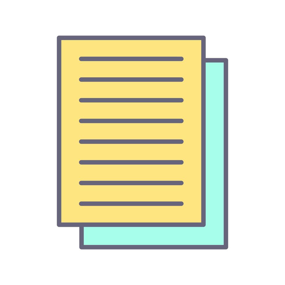 Document Vector Icon