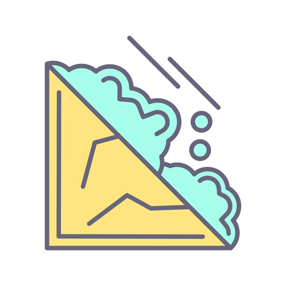 Avalanche Vector Icon