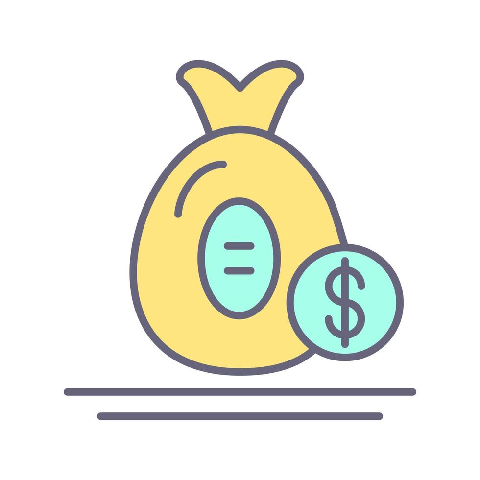 Money Bag Vector Icon