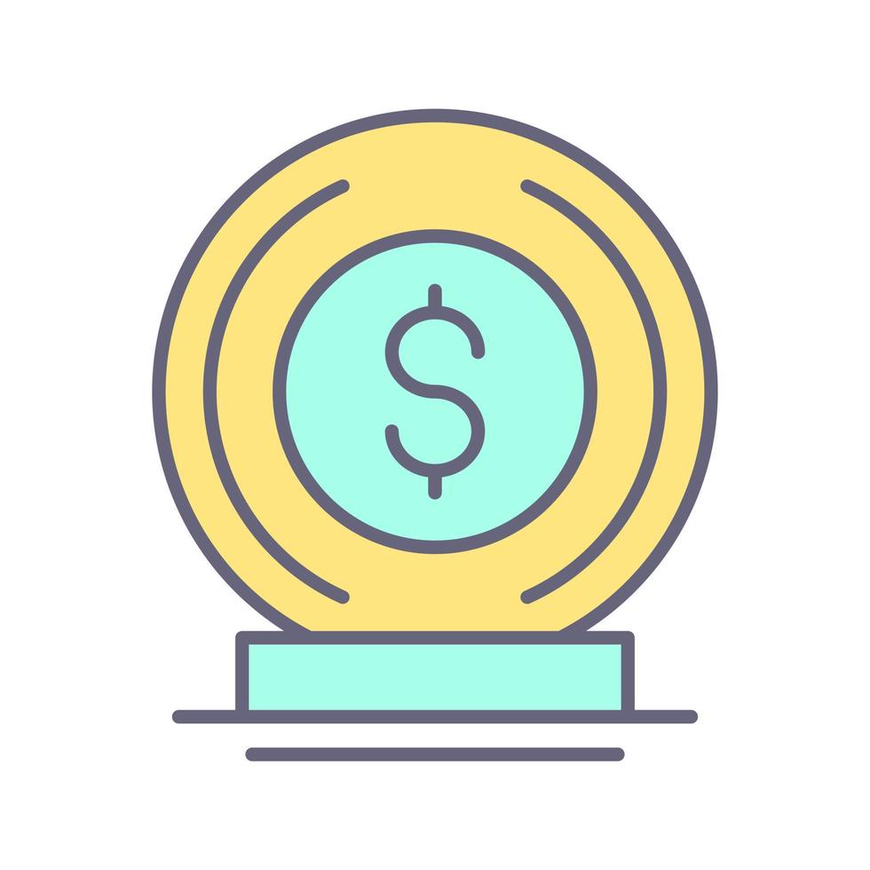 Coin Vector Icon