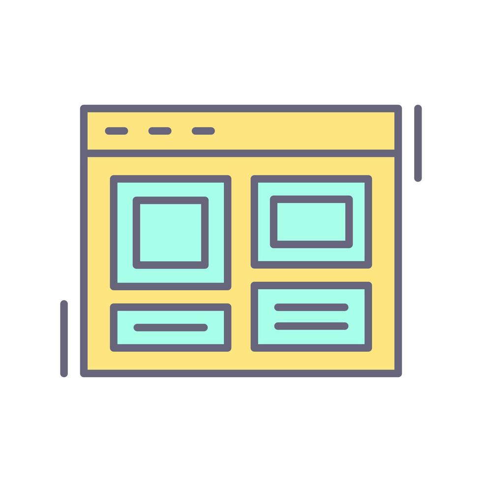 Layout Vector Icon