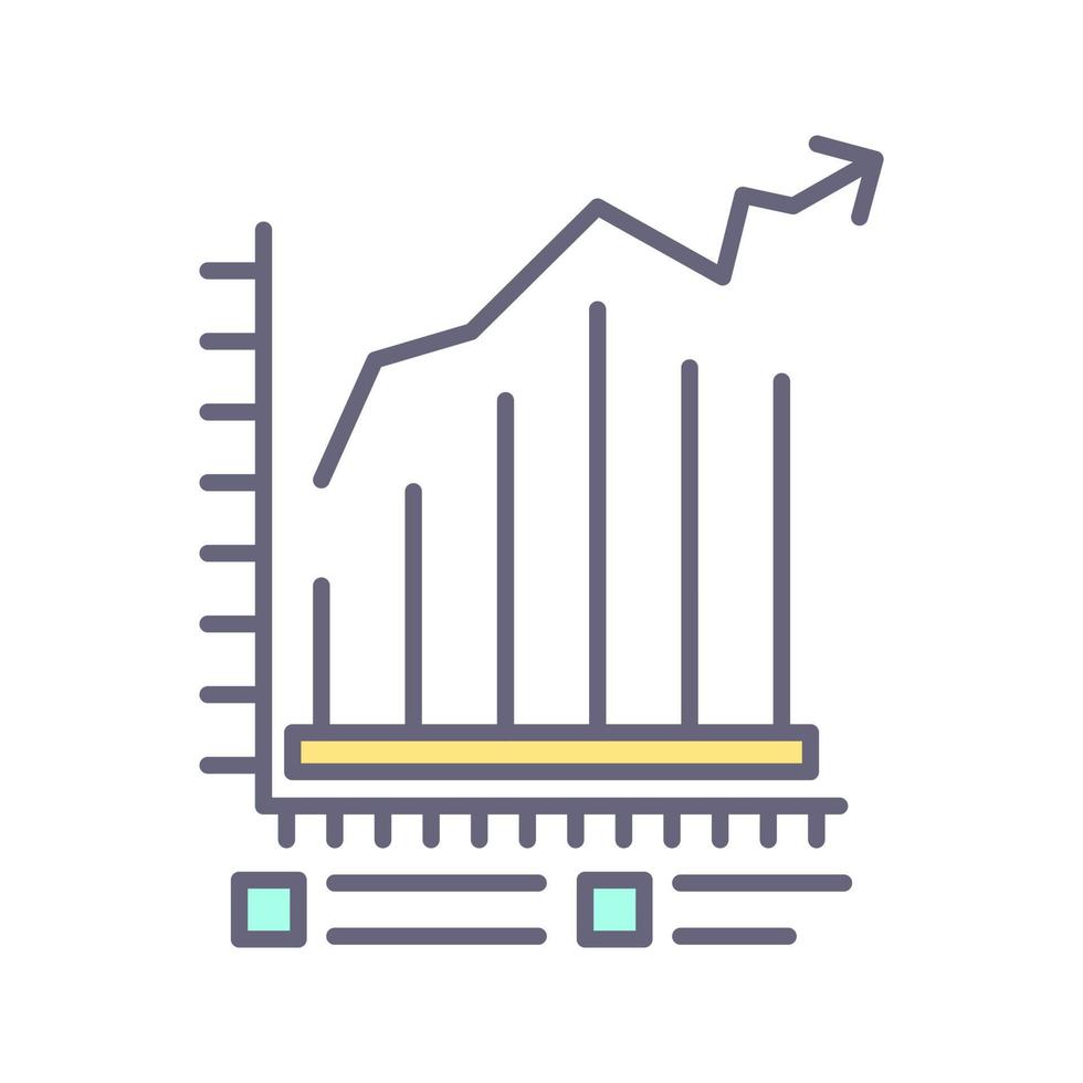 Bar Chart Vector Icon