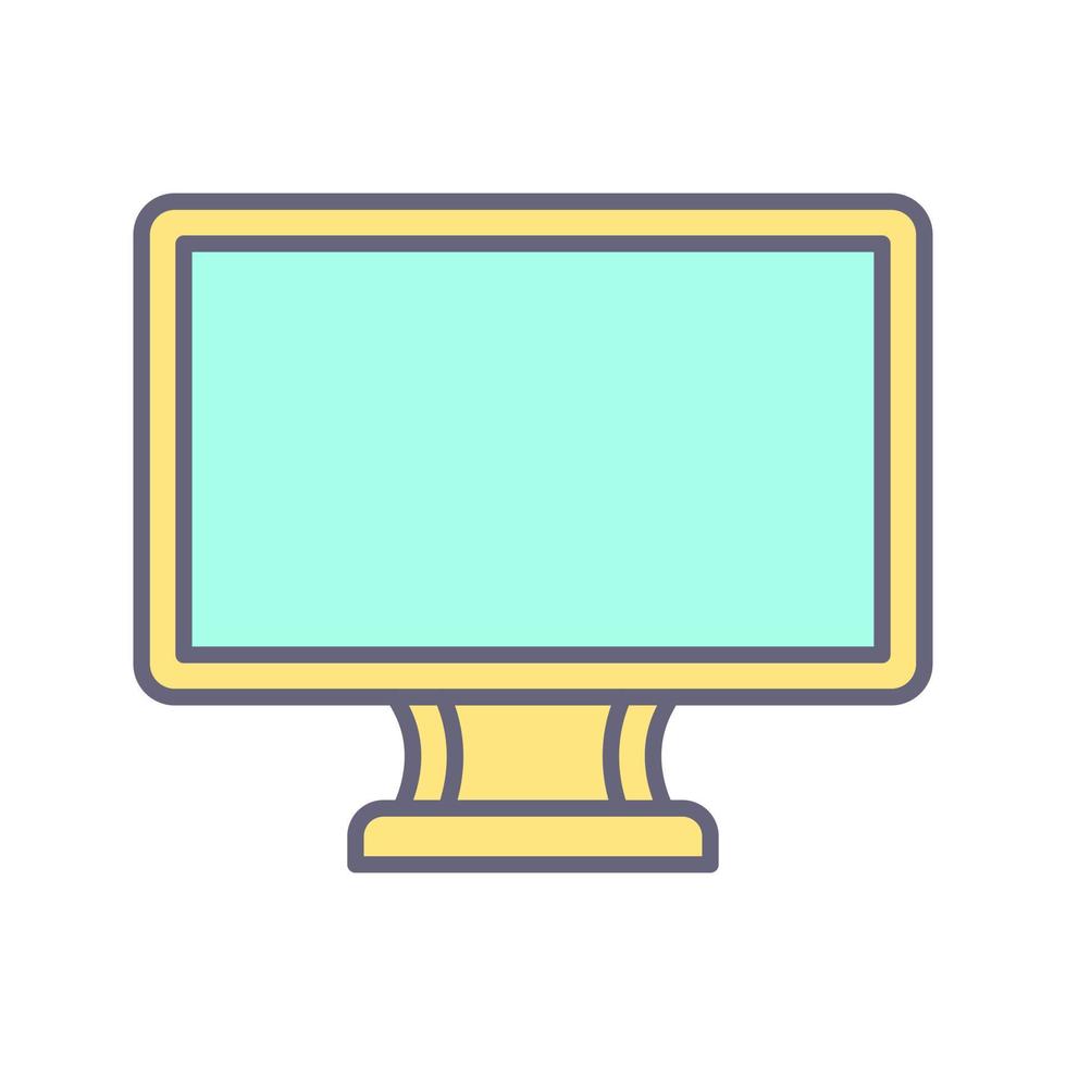 Lcd Vector Icon
