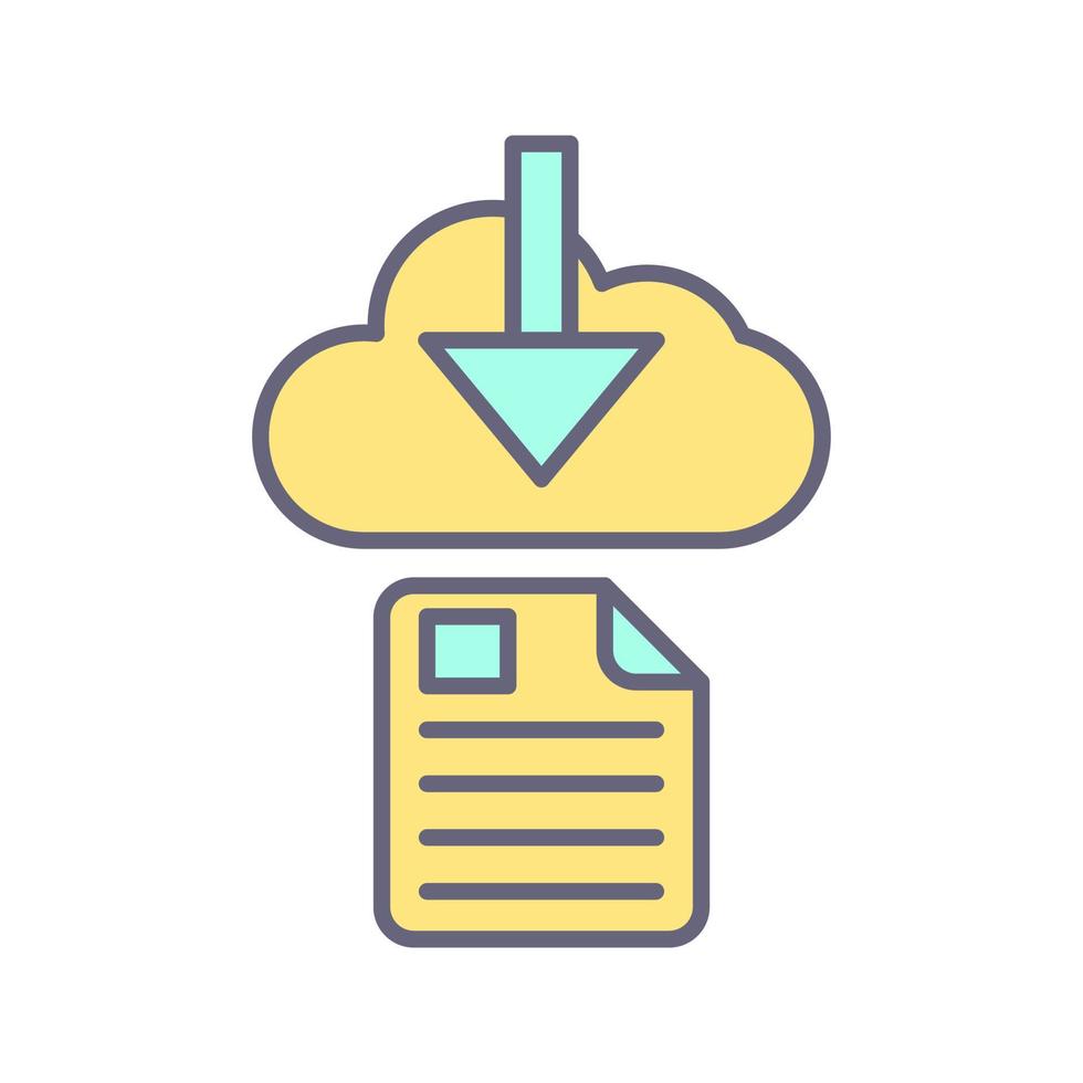 File Download Vector Icon