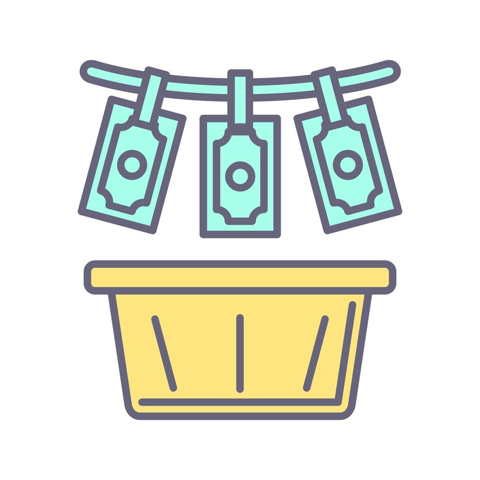 Money Loundering Vector Icon