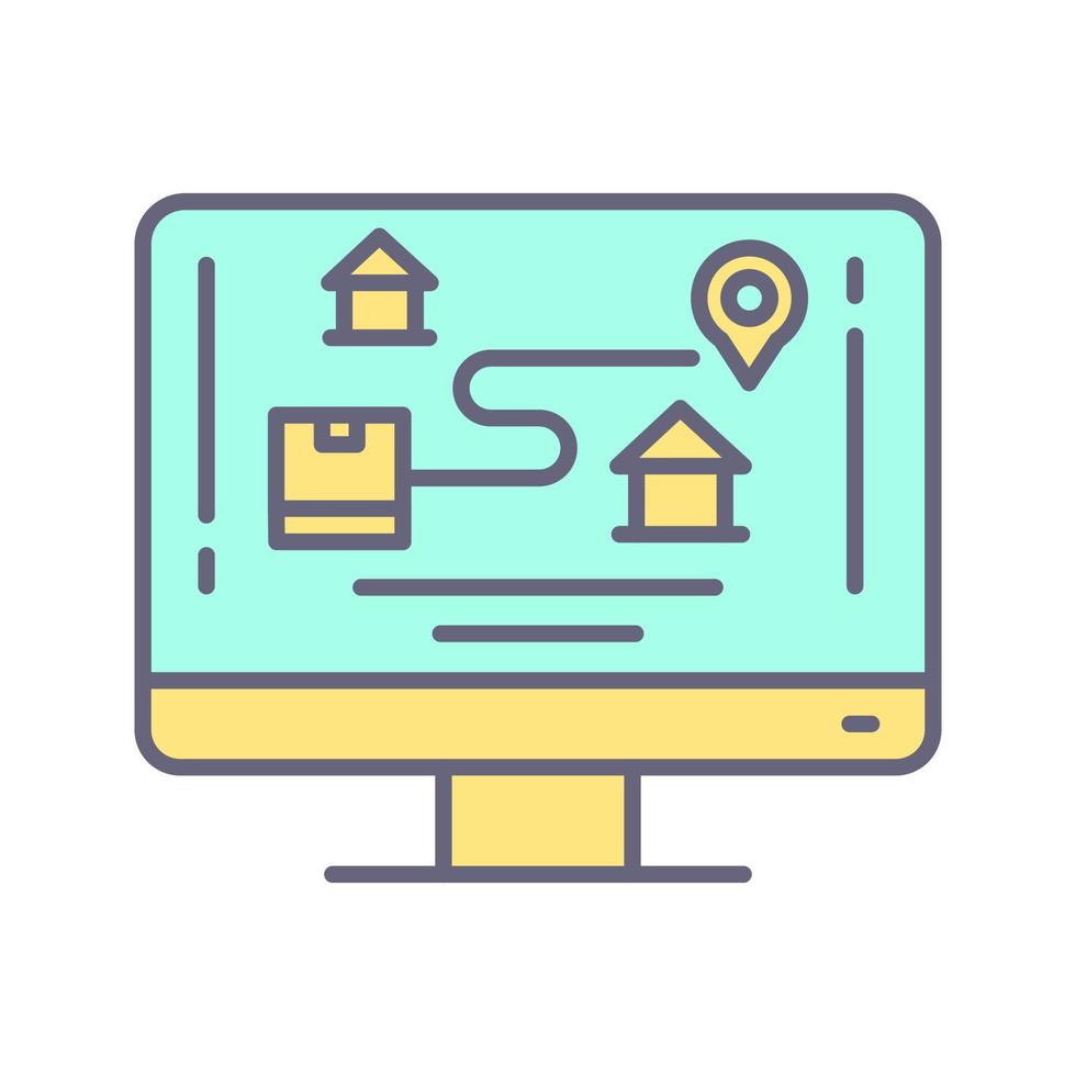 Tracking Vector Icon
