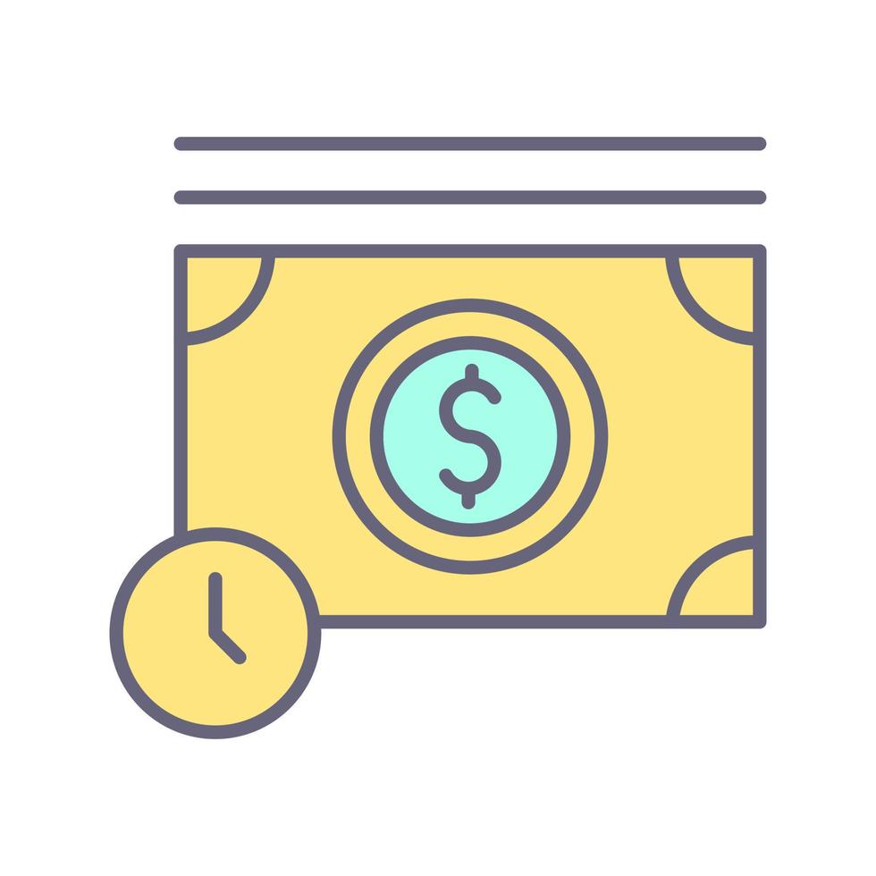 Time is Money Vector Icon