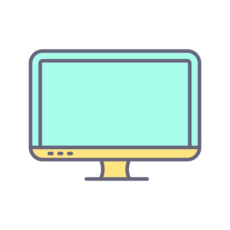 Lcd Vector Icon