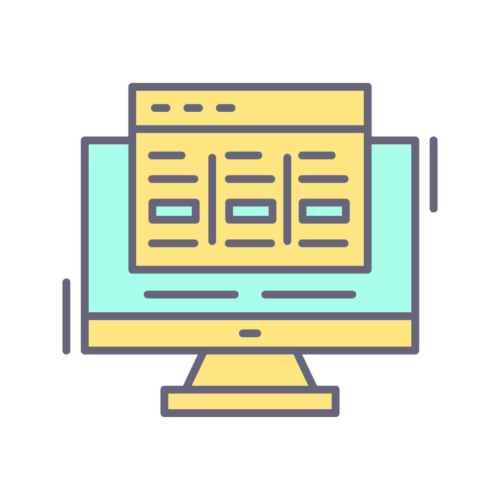 Layout Vector Icon