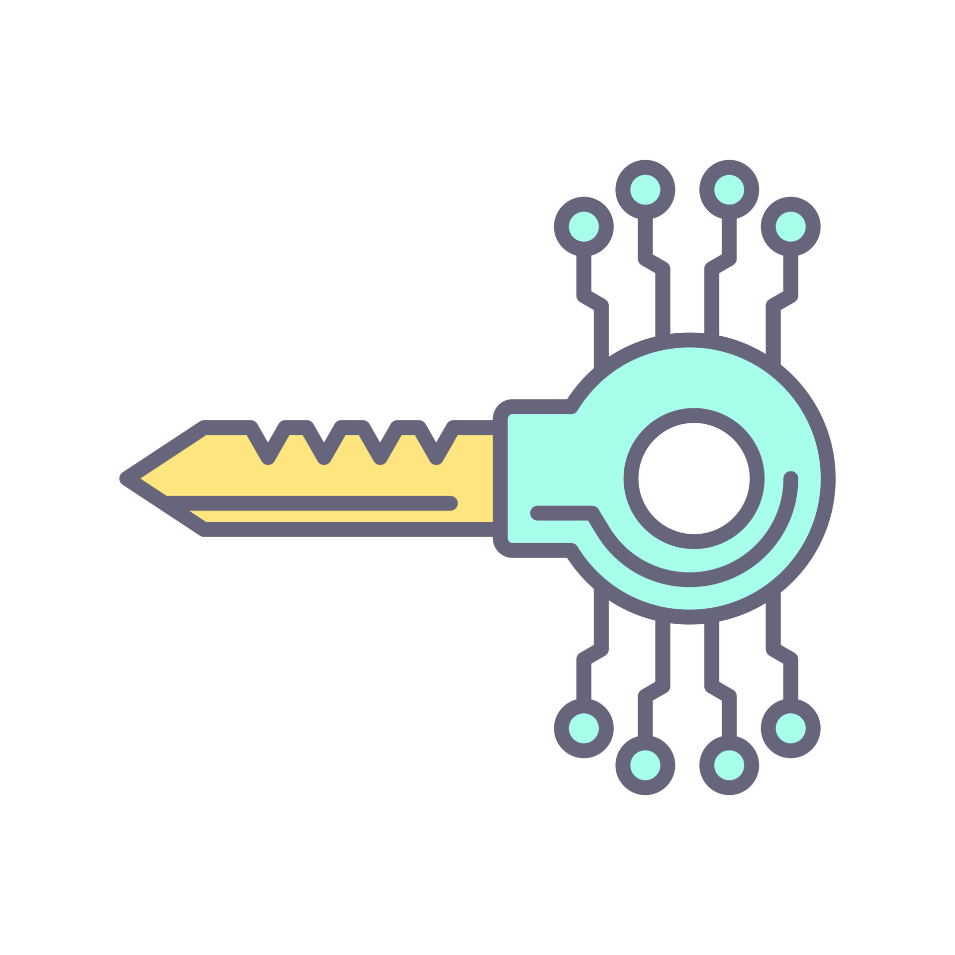 Key Code Vector Icon 18896833 Vector Art at Vecteezy