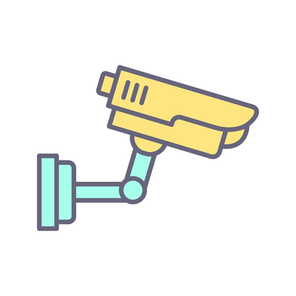 Security Camera Vector Icon