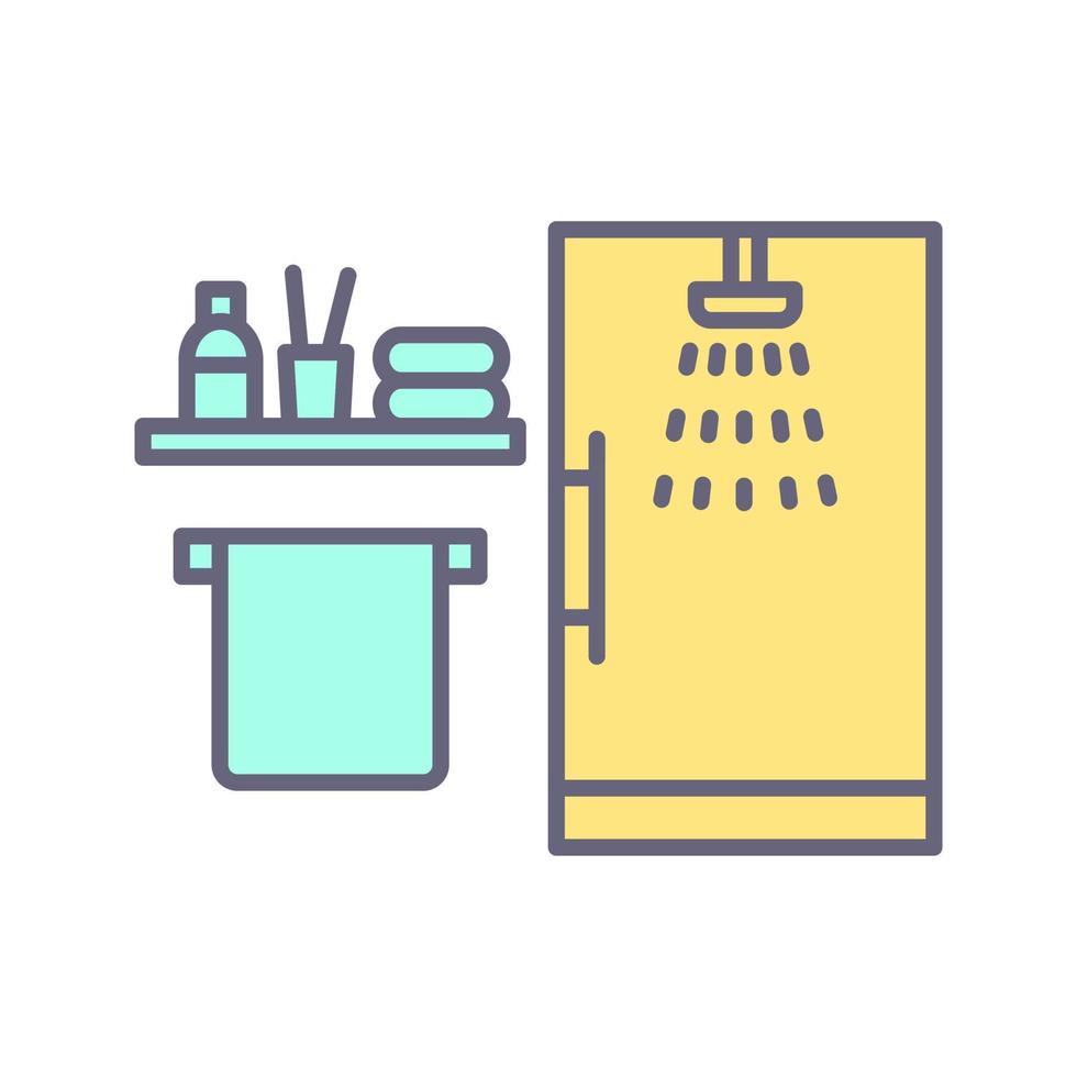 Shower Vector Icon