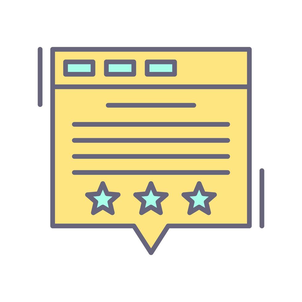 Review Vector Icon