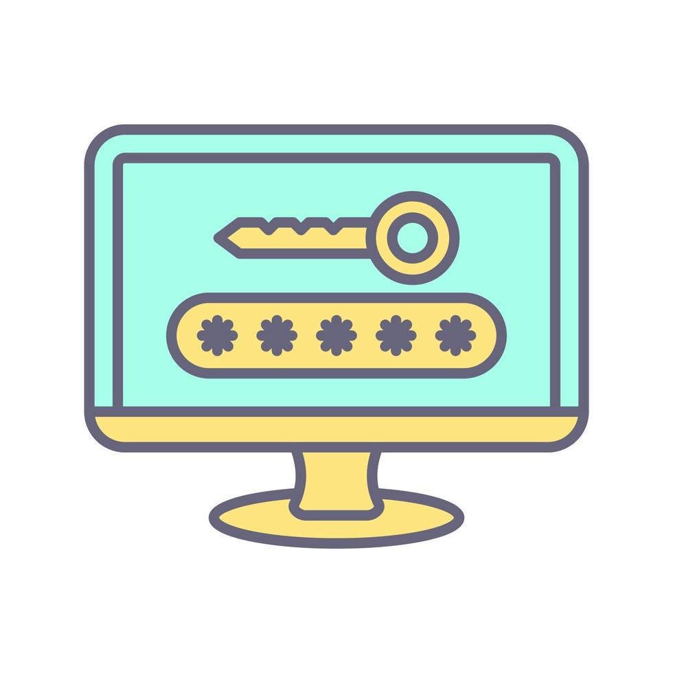 Password Vector Icon