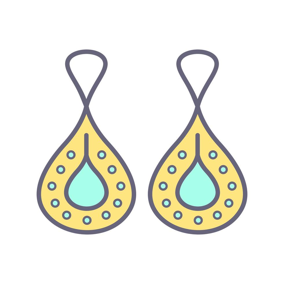 Earring Vector Icon