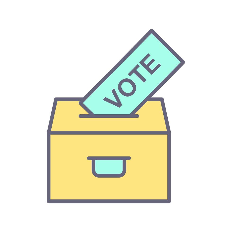 Casting Vote Vector Icon