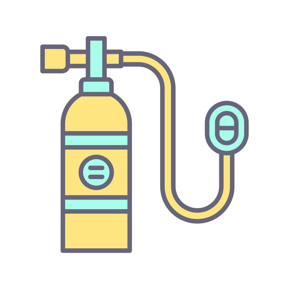 Oxygen Tank Vector Icon