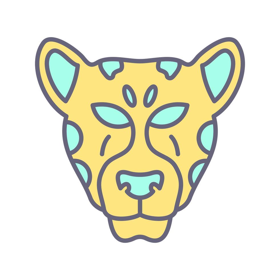 leopard Vector Icon