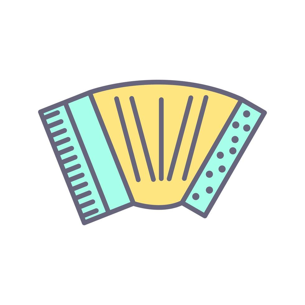 Accordion Vector Icon