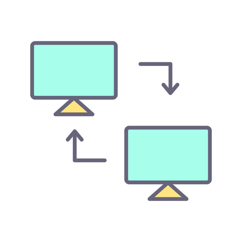 Sharing Systems Vector Icon