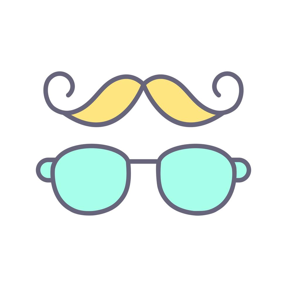 icono de vector de estilo hipster