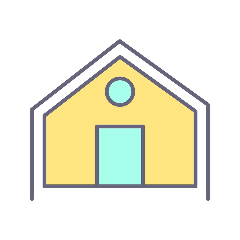 Tent Vector Icon