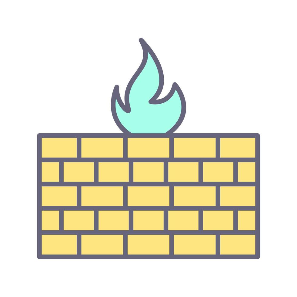 Firewall Vector Icon