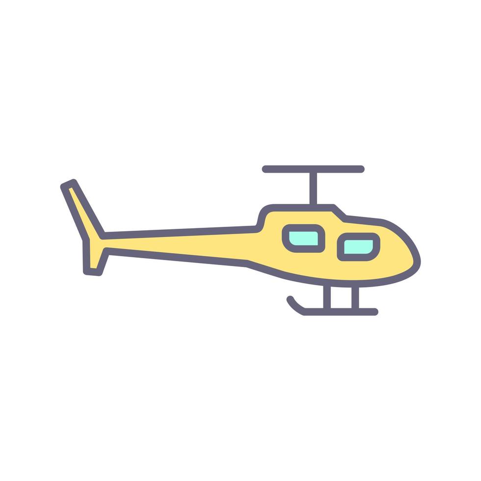 Helicopter Vector Icon