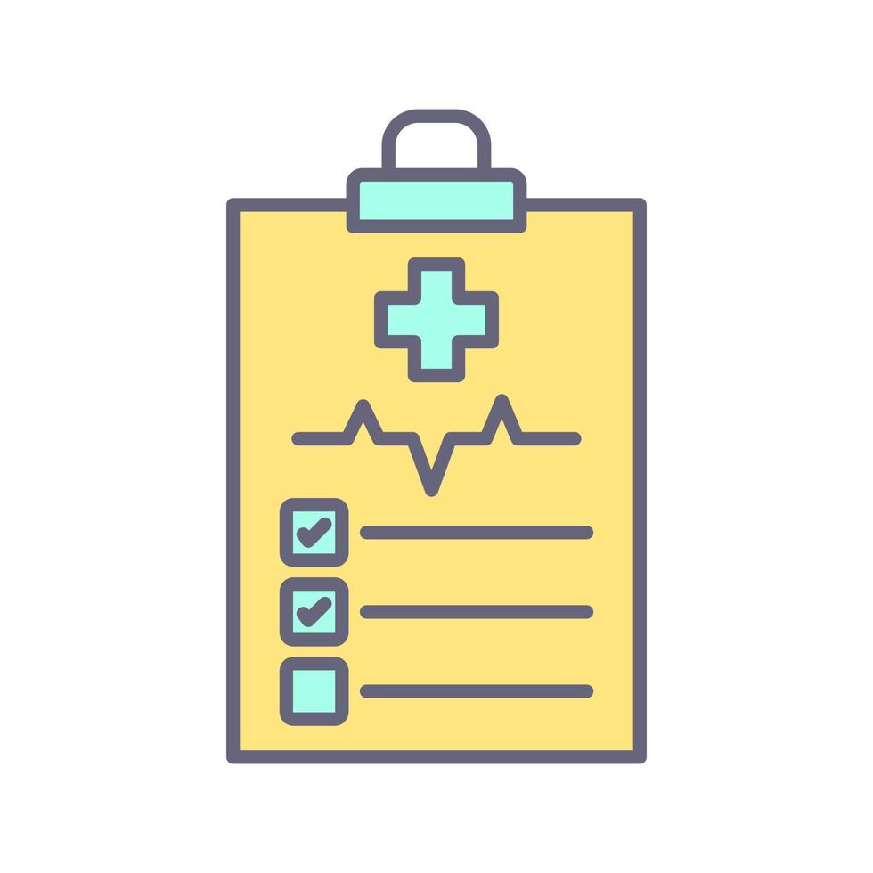 Medical History Vector Icon