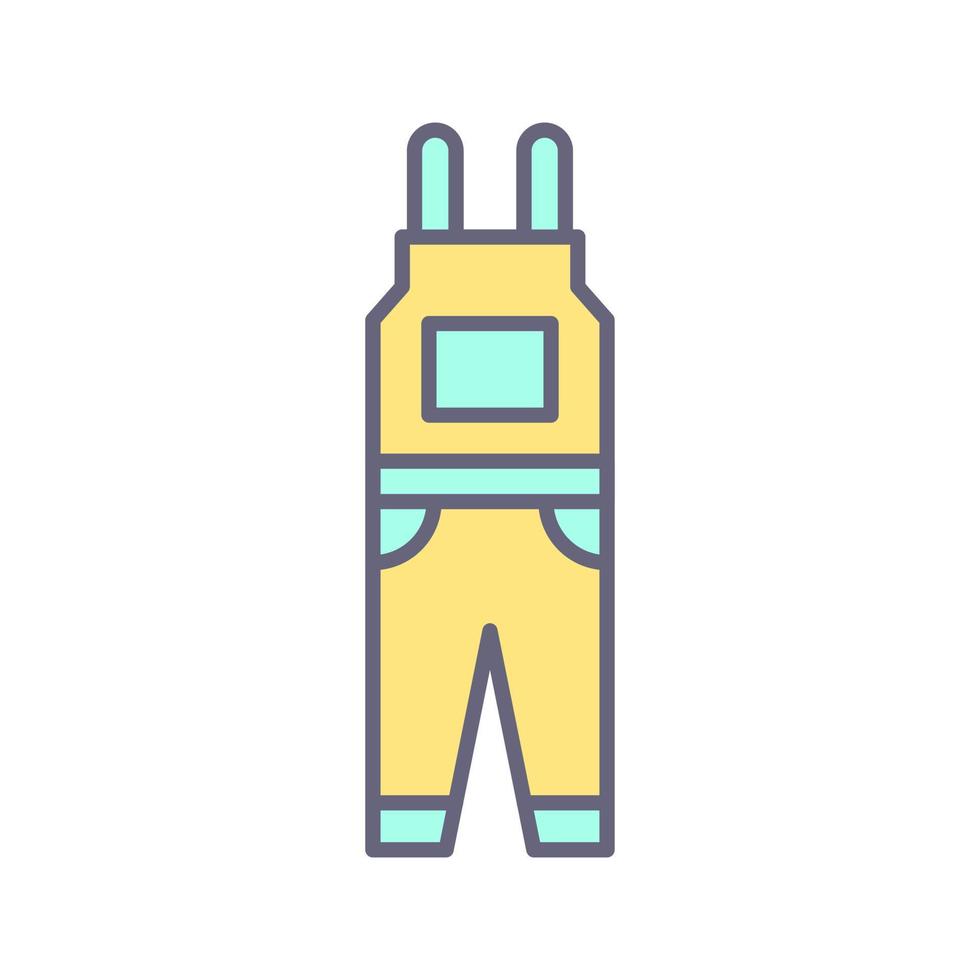 Jumpsuit Vector Icon