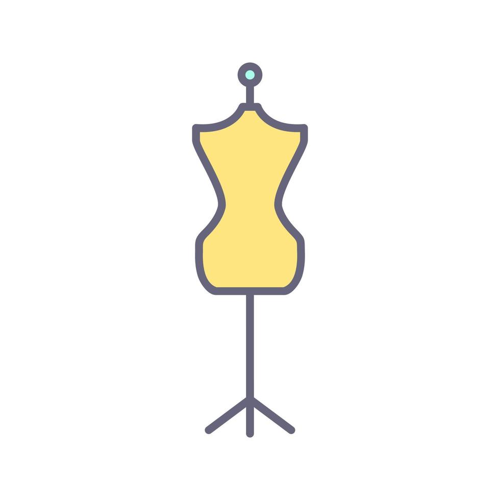 Dress Holder Vector Icon