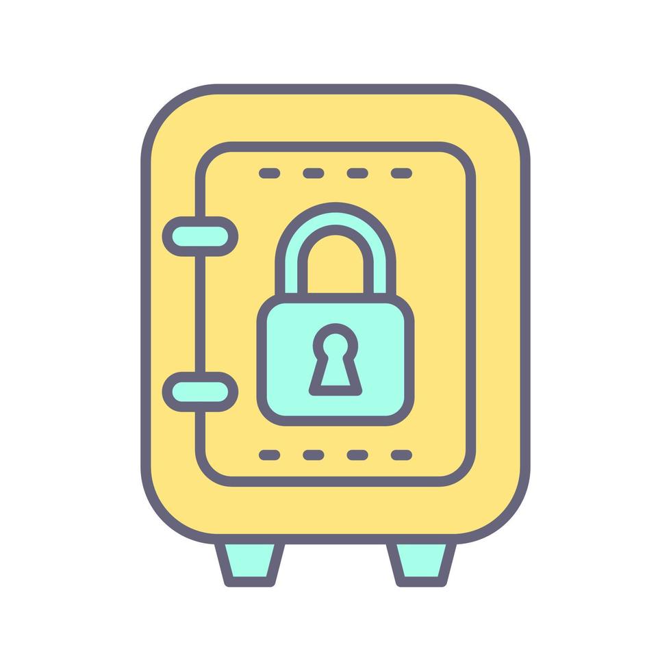 Safe Box Vector Icon