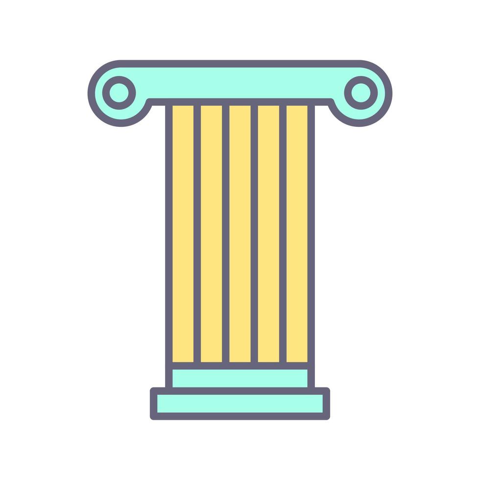 Pillar Vector Icon