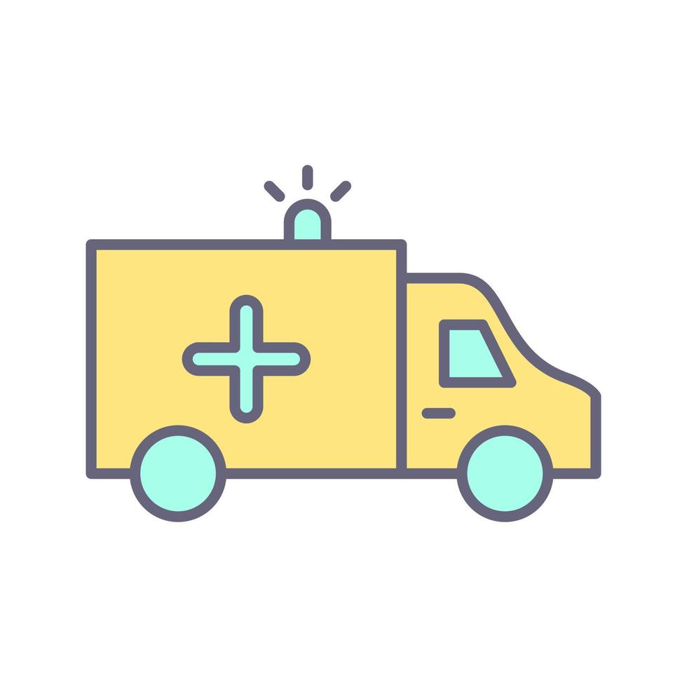 Ambulance Vector Icon