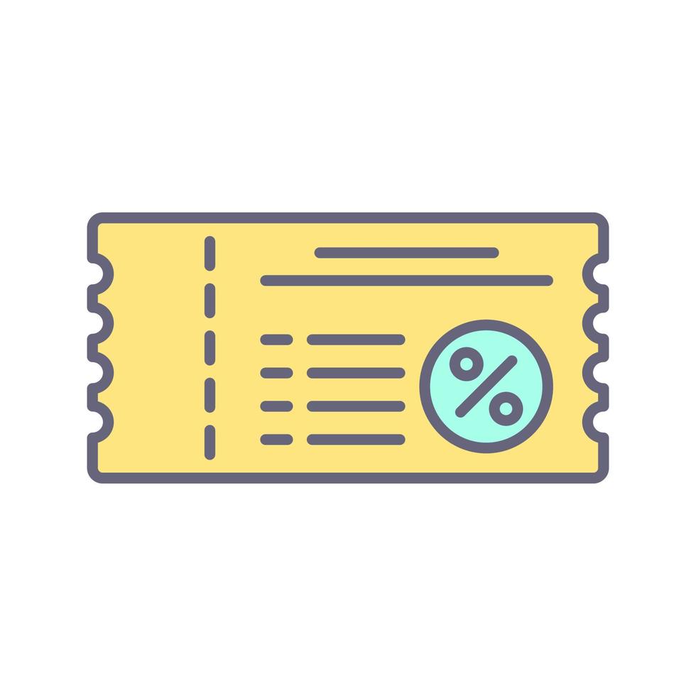 Voucher Vector Icon