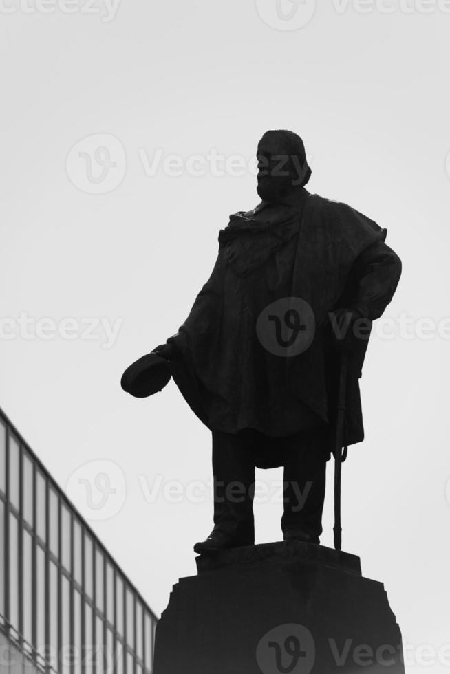 Bergamo. monument Giuseppe Garibaldi at the 1000 roundabout photo