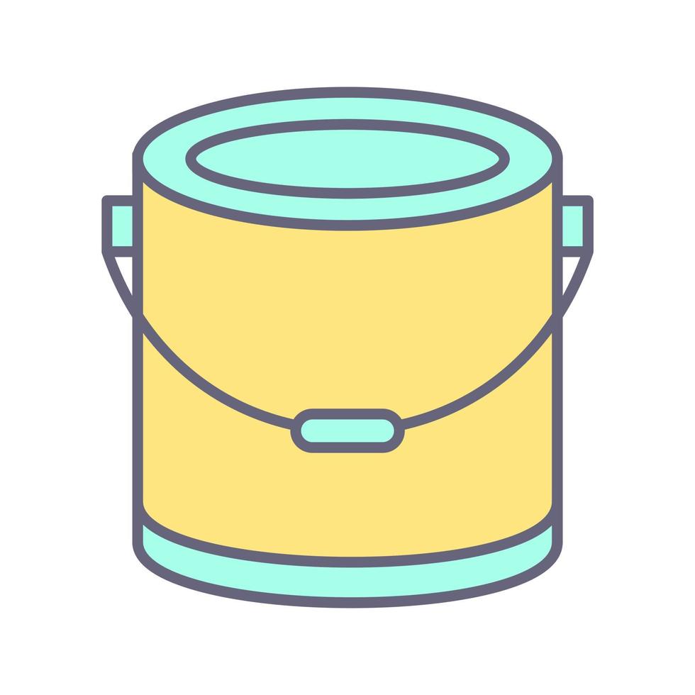 Paint Bucket Vector Icon