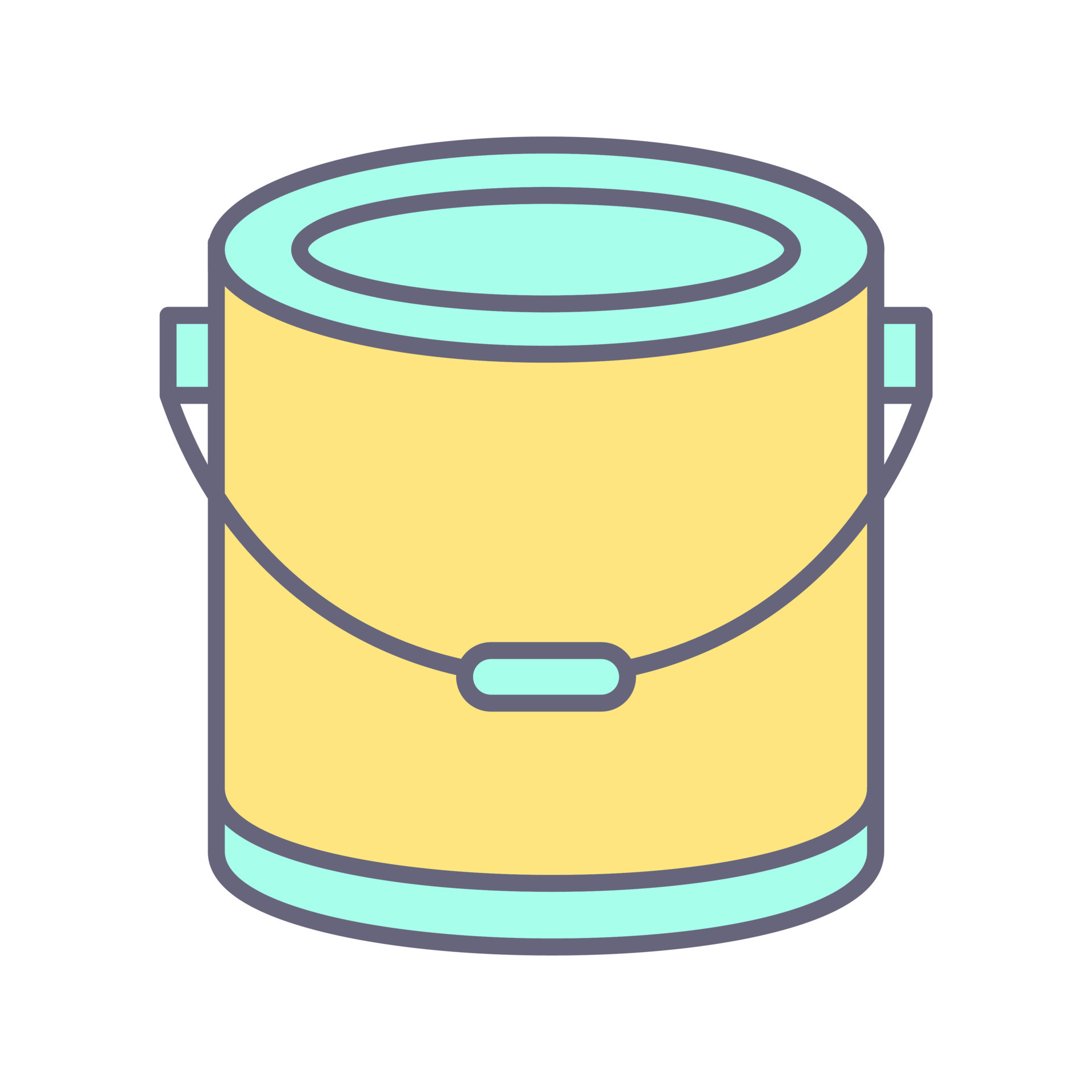 Paint Bucket Vector Icon 18897873 Vector Art at Vecteezy