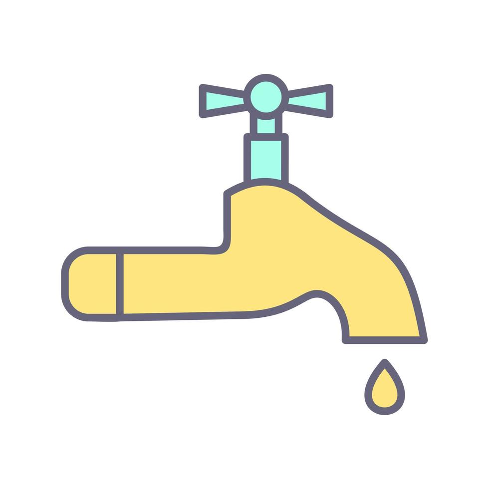 Water Tap Vector Icon