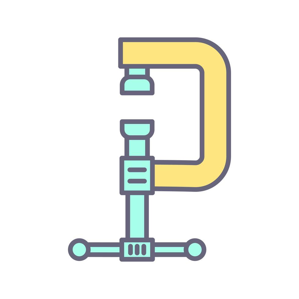 Clamp Vector Icon