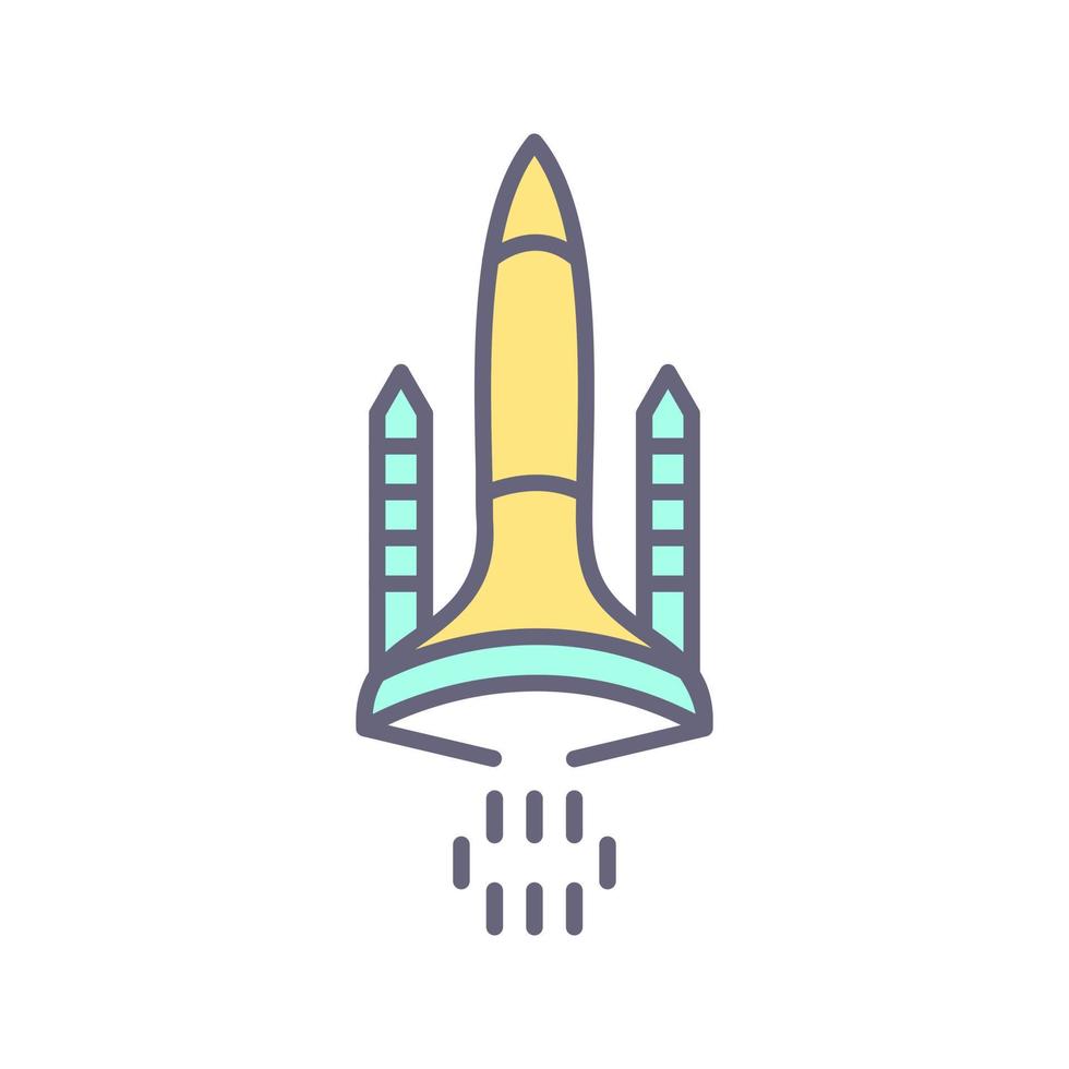 Space Shuttle Vector Icon