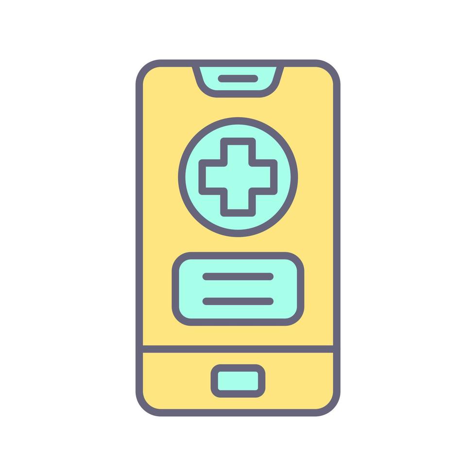 Medical app Vector Icon